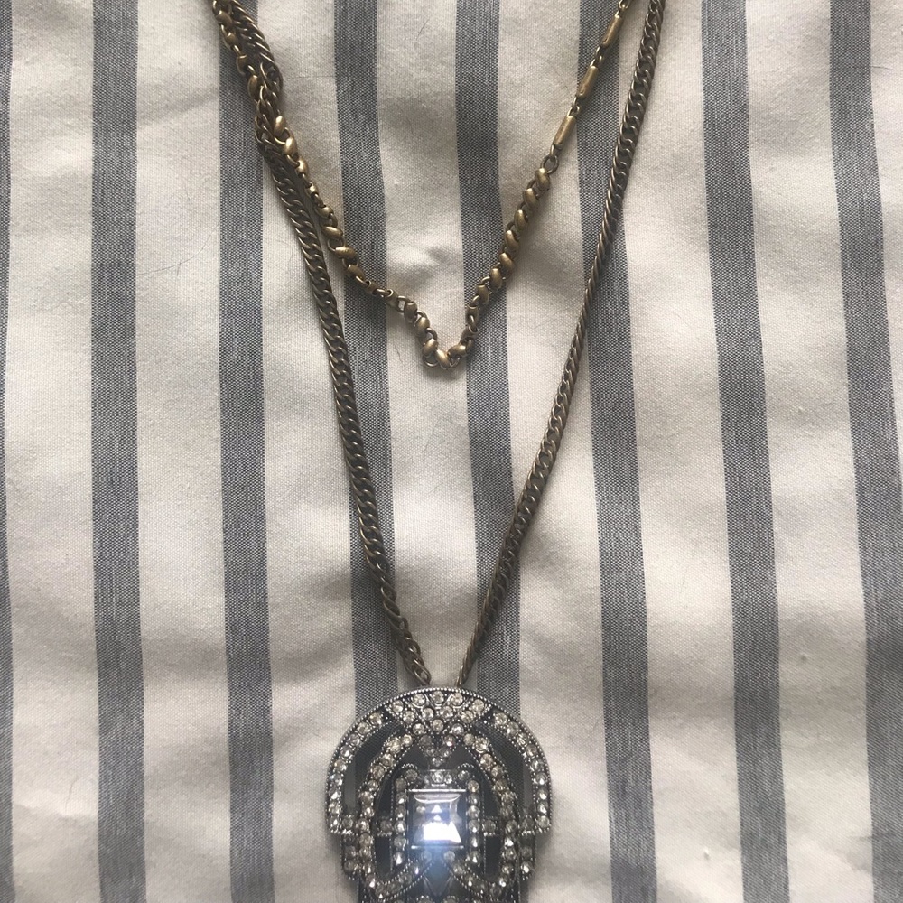 Chloe + Isabel long layered necklace